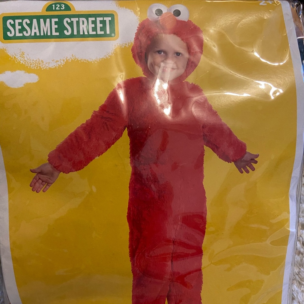 2T Elmo costume